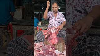 Fresh meat cutting meatcuttingstyle beef shortsviral meatindustry [upl. by Bumgardner]