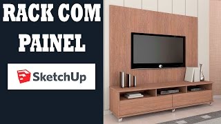 COMO DESENHAR UM RACK COM PAINEL [upl. by Kaehpos]