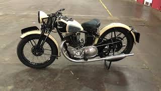 C1936 IVORY CALTHORPE 500CC LOT 417 [upl. by Hong]