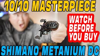 Shimanos Best Reel Ever Made  2024 Shimano Metanium DC Review [upl. by Enirual]