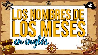 De dónde vienen los nombres de los MESES en INGLÉS  Captain English [upl. by Nilknarf945]