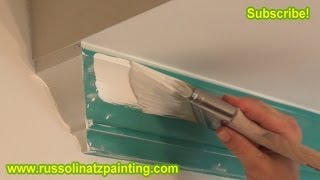 DIY  Prepare and Paint New Crown Molding Part 5 [upl. by Aydidey]