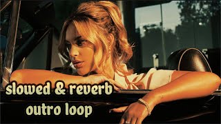 alina baraz  alone with you outro loop  slowed amp reverb [upl. by Ainer]