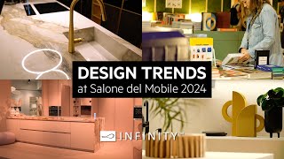 BEST INTERIOR DESIGN TRENDS at Milan Design Week 2024 [upl. by Nomaid430]