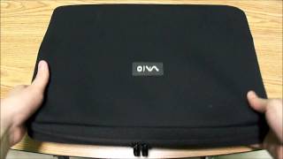 Review VAIO Notebook Case For Sony VAIO Laptop [upl. by Yvon]