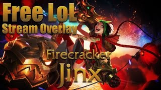 Free Firecracker Jinx Stream Overlay [upl. by Supple813]