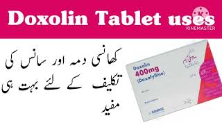 doxolin doxofylline tablets 400mg used for  doxolin 400mg tablet uses in urdu [upl. by Enicar]