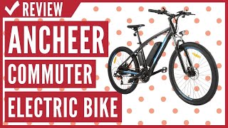 ANCHEER Electric Bike 48V 500W 275quot Commuter Electric Bike Review [upl. by Airret]