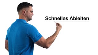 Schnelles Ableiten  Mathe by Daniel Jung [upl. by Cutcheon]