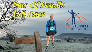 Tour of Pendle Fell Race  FRA AL event  The toughest Fell race in the Uk  The Seasons Final Race [upl. by Seyah]