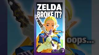 ZELDA Broke The Master Sword zelda theory tearsofthekingdom shorts [upl. by Ngo]