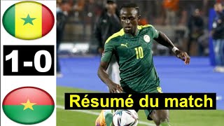 Senegal vs Burkina Faso 10 Résumé du match 2024 Burkina Faso vs Senegal [upl. by Ahsatal]