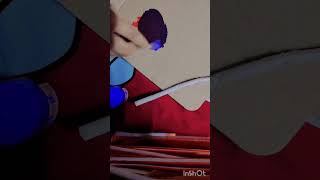 Reuse the glue bottle  decorate glue bottle funny fun story comedy art [upl. by Aikem]