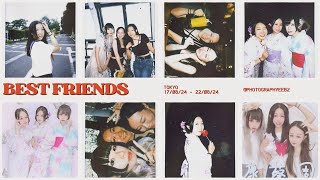 香港女攝影師Moon｜我們是BEST FRIEND，最喜歡了｜遲了十年的畢業旅行｜東京畢旅紀錄 [upl. by Ydderf876]