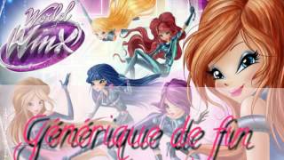 World of Winx  Générique de fin french [upl. by Annaeg]