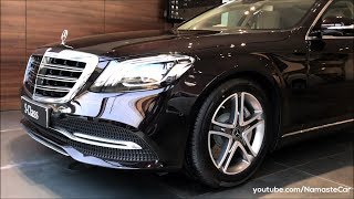 MercedesBenz SClass S 450 W222 2018  Reallife review [upl. by Nivra]