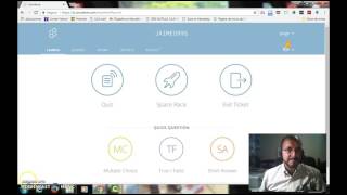 Crear un Quiz con Socrative vídeo tutorial [upl. by Lunn]