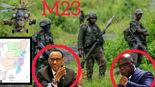 video🚨M23 ifashe Kivu ya Ruguru Kandi irikwegera Goma nu Rwanda ubwoba bukomeye [upl. by Adiam]