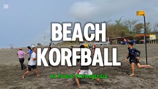 ADA YANG MAU IKUT MAIN  Beach Korfball di Pantai Parangtritis [upl. by Welford]