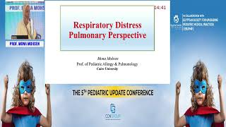 Respiratory Distress Pulmonary Perspective Prof Mona Mohsen [upl. by Retseh]