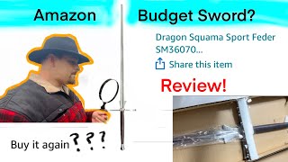 Dragon Squama Sport Feder HEMA Sword Review [upl. by Flan811]