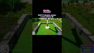 GOLF IT GolfIt shorts short gaming golf gamer games gameplay Justbe amigos multijugador [upl. by Joung]