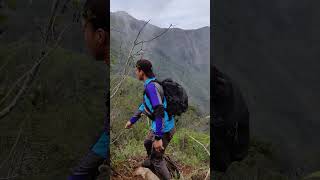 Jalur Extrim gunung Malabar ‼️🔥 gunungmalabar nature gunung hiking pendaki pendakigunung [upl. by Brest]