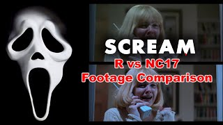 Scream 1996 R vs NC17 versions  What is the difference [upl. by Heather]