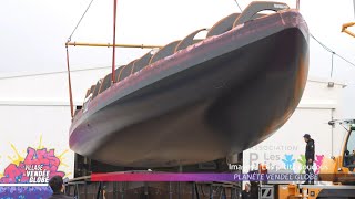 Planète Vendée Globe  Armel Tripon nous présente son futur bateau écoresponsable [upl. by Marduk]