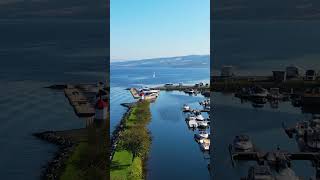 gjøvik drone naturalbeauty norway [upl. by Annaerda]