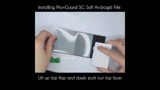 Installing ProGuard SG Soft Hydrogel Film hydrogel [upl. by Ayik]