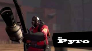 Team Fortress 2 Pyro Sounds [upl. by Henghold]