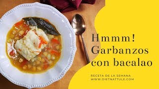 Cocido de garbanzos con bacalao [upl. by Jandy78]