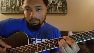 Jhene Aiko Spotless Mind Guitar Tutorial Video [upl. by Llekcor505]