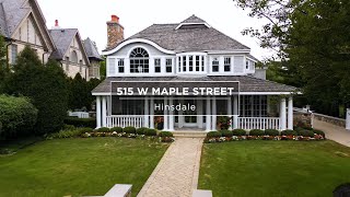 515 W Maple Street  Hinsdale IL 60521 [upl. by Enylodnewg39]