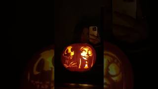 Carving TIM Burton’s NIGHTMARE Before CHRISTMAS Pumpkins FOR Halloween [upl. by Aneloc122]