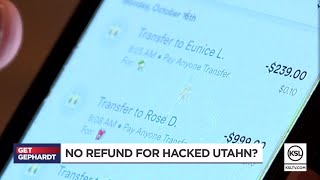 Get Gephardt helps restore funds stolen from Utah woman after bank balks [upl. by Wellesley]