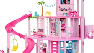 2023 Barbie Dreamhouse Step by Step Assembly [upl. by Ahsimak467]