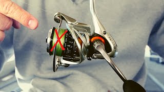 STOP Making These SPINNING REEL Mistakes [upl. by Eislrahc]