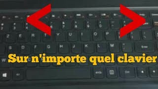 Comment afficher les caractères cachés sur le clavier [upl. by Wrand]