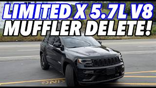 2019 Jeep Grand Cherokee Limited X 57L HEMI V8 w MUFFLER DELETE [upl. by Nierman436]