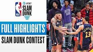 The FULL 2022 NBA ATTSlamDunk Contest 🔥  2022 NBA AllStar [upl. by Even834]