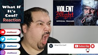 Reaction Violent Night  Official Trailer [upl. by Leynwad]