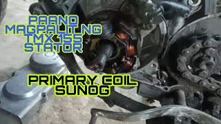 HOW TO CHANGE HONDA TMX 155 STATOR  Clutch Rider Tv [upl. by Suellen]