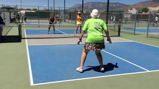 2019 National Senior Games Pickleball Championships  Women’s Doubles 6569  Final  Loser Bracket [upl. by Tome444]