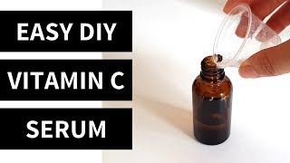 Easy 5 Minute DIY Vitamin C Serum  Lab Muffin Beauty Science [upl. by Verity]