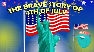 Independence Day for Kids  History amp Facts 4th July  Kids Academy [upl. by Llewsor]