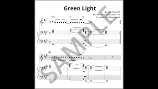 Green Light piano and melody with backing [upl. by Mella]