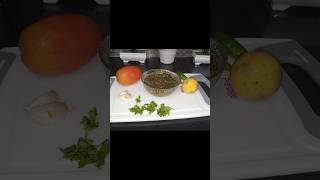 Dhaniya Tamatar Chutney dhaniyachutneyrecipe greenchutney flavourfulcuisine ytshorts [upl. by Odlauso]