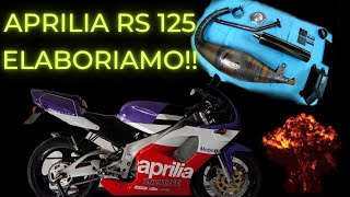 Elaborazione Aprilia Rs 125 Confronto prima e dopo [upl. by Etteloiv]